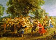 Peter Paul Rubens A Peasant Dance France oil painting reproduction